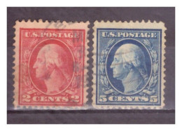 USA - 1908 -  Presidente George Washington Dent. 12 - Usados