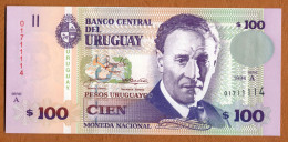 1994 // URUGUAY // BANCO CENTRAL DEL URUGUAY // 100 Pesos // SUP- SPL- // XF - AU - Uruguay