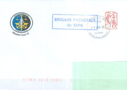 OPEX, Mission Lynx 12, Oblit. Manuelle Circulaire V SPID B 468 SPID 00200 HUB ARMEES, 4 étoiles, 30-03-2022 - Militärstempel Ab 1900 (ausser Kriegszeiten)