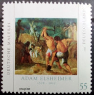 Germany 2007, Painting Of Adam Elsheimer, MNN Single Stamp - Neufs