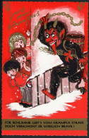 AK Krampus, GRUSS, Für Schlimme Gibt Es STRAFE - Andere & Zonder Classificatie