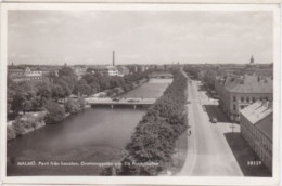 Carte Postale Suède Malmö  Parti Fran Kanalen Drottninggatan  Och S:a Promenade Réf 30711 - Suède