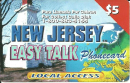 USA: Prepaid IDT - New Jersey Easy Talk - Autres & Non Classés