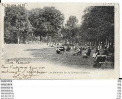 CPA (75) PARIS.  La Pelouse De La Muette (Passy), Animé. ..I 656 - Parks, Gärten