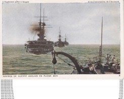 CPA L'Angleterre Prête à Frapper. N°2  Navires De Guerre Anglais En Pleine Mer. ..D172 - Warships