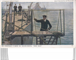 CPA L'Angleterre Prête à Frapper. N°10  On Embarque à Bord Du Navire-amiral "IRON DUKE". ..D180 - Guerre