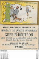 CHROMOS. Chocolat GUERIN-BOUTRON (Paris)   Prendre La Lune Avec Les Dents !...S2732 - Guerin Boutron