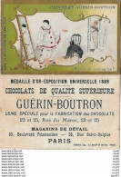 CHROMOS. Chocolat GUERIN-BOUTRON (Paris)   Ne Plus Se Reconnaitre !...S2730 - Guérin-Boutron