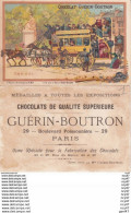 CHROMOS. Chocolat. GUERIN-BOUTRON.  Omnibus, Chevaux Et Diligence. ..D223 - Guérin-Boutron