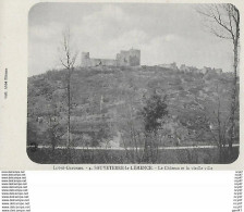 CPA (47) SAUVETERRE-la-LEMANCE. Le Château Et La Vieille Ville. ..G738 - Andere & Zonder Classificatie