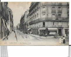 CPA (75) PARIS.  Rue Copernic, Animé, Commerce Café, Cremerie. ..I 648 - Sonstige & Ohne Zuordnung