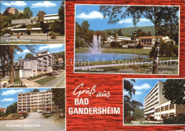 72429748 Bad Gandersheim Kurmittelhaus Fontaene Kurhotel Eterna Und Hubertus Hot - Bad Gandersheim