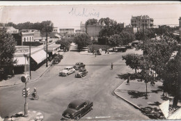 PORT-LYAUTEY . - Rond-Point Des Avenues Foch Et Clemenceau. CPSM - Otros & Sin Clasificación