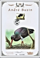 CS/HK 3388° - Cigogne Noire / Zwarte Ooievaar / Schwarzstorch / Black Stork - SPAB - BUZIN - SIGNÉ/GETEKEND - 1985-.. Birds (Buzin)