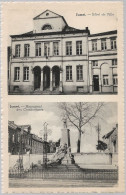 CPA CARTE POSTALE BELGIQUE JUMET HÔTEL DE VILLE ET MONUMENT AUX COMBATTANTS - Otros & Sin Clasificación