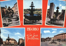 72429390 Viterbo Brunnen Stadtansicht Viterbo - Andere & Zonder Classificatie