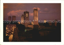 72429389 San Gimignano Tuerme Nacht San Gimignano - Andere & Zonder Classificatie