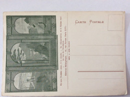 Carte Postale :  Editions Théosophiques - Ce Que L'homme Sème... - Imp. Albert Jess, Colmar - Dos Vierge - Other & Unclassified