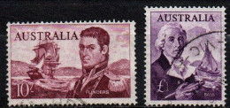 Australia 1963 - Mi.Nr. 334 - 335 B - Gestempelt Used - Usados