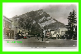 BANFF, ALBERTA - MAIN STREET & CASCADE MOUNTAIN - THE GOWEN SUTTON CO LTD - - Banff