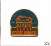 Pin's Institution - Éducation / Lycée “Ettore Bugatti“ à Illzach (68). Non Estampillé. Époxy. T1023-22 - Otros & Sin Clasificación