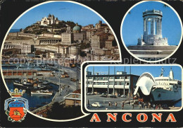 72429279 Ancona Marche Denkmal Hafen Stadtpanorama Ancona Marche - Andere & Zonder Classificatie