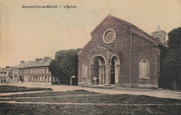 GONNEVILLE LA MALLET L'EGLISE COLORISEE TOILEE TBE - Autres & Non Classés