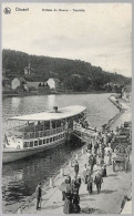 CPA CARTE POSTALE BELGIQUE DINANT ARRIVEE DU NAMUR-TOURISTE 1911 - Autres & Non Classés