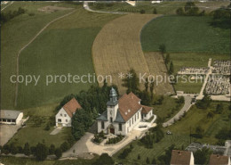 72429175 Welschbach Hirzweiler Katholische Pfarrkirche St Laurentius Fliegeraufn - Autres & Non Classés