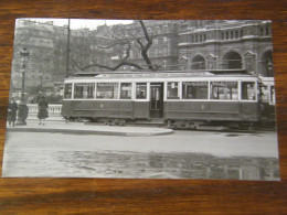 Photographie - Enghein (95) - Tramway - Ligne Trinité - 1940 - SUP (HX 18) - Enghien Les Bains