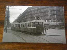 Photographie - Enghein (95) - Tramway - Ligne Trinité - Le Royal Trinité - 1940 - SUP (HX 19) - Enghien Les Bains