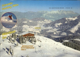 72429050 Wildschoenau Tirol Berggasthof Schatzbergalm Wintersportplatz Alpen Kai - Autres & Non Classés