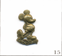 Pin's BD Et Cartoon - Disney / Mickey Mouse. Est. © Disney. Métal Bronze Vieilli. T1023-15 - Disney