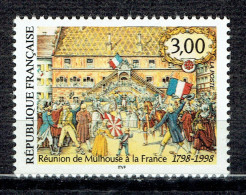 Bicentenaire De La Réunion De La République De Mulhouse à La France - Unused Stamps