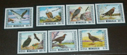 Mongolia 1976 - Mi.1009-15 - Birds - MNH - Mongolia