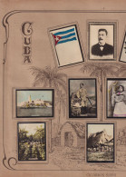 Set Of 10 Pictures Cuba  Real Photo Hand Colored . . Advert For Susini Cigars Cuba . Circa 1910 - Kuba