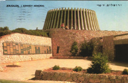 JERUSALEM, J. KENNEDY MEMORIAL, ARCHITECTURE, ISRAEL, POSTCARD - Israel