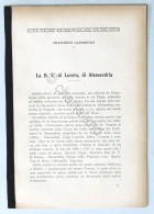 Francesco Gasparolo - La B.V. Di Loreto, Di Alessandria - 1930 Ca. - Andere & Zonder Classificatie