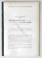 L. Mina - Raccolta Di Vite Di Uomini Nati Nella Provincia Di Alessandria 1927 Ca - Altri & Non Classificati