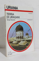69142 Urania N. 1094 1989 - Serge Brussolo - Terra Di Uragani - Mondadori - Science Fiction Et Fantaisie