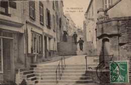 50 , Cpa  GRANVILLE , 13 , Les Degrés , G.M.  (03550) - Granville