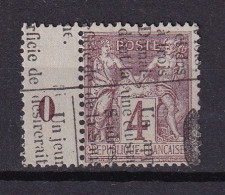 D 817 / SAGE N° 88 CACHET TYPO COTE 80€ / 2 SCANS - 1876-1898 Sage (Type II)