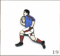 Pin's Sport - Rugby / Rugbyman. Estampillé Démons Et Merveilles. EGF. T1023-19 - Rugby