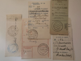 Luxembourg, Lot, 10 Coupons Oblitérés - Cartas & Documentos