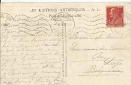 SOLDES - 1927 - N° 243   Oblitéré (o)  - Seul Sur Carte- BORDEAUX - Storia Postale