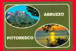 ITALIA - Abruzzo - Cartolina Non Viaggiata - Abruzzo Pittoresco (15) - Mare E Monti - Sonstige & Ohne Zuordnung