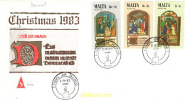 731765 MNH MALTA 1983 NAVIDAD - Malte (...-1964)