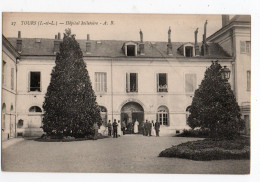 TOURS * INDRE & LOIRE * HOPITAL MILITAIRE * Carte N° 27 * Animée - Tours