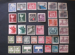 GERMANIA GERMANY ALLEMAGNE DEUTSCHLAND STOCK LOT MIX MNH MNG MH OBLITERE - Gebraucht