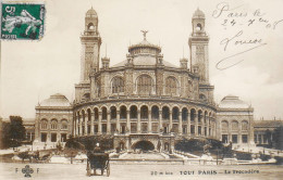 CPA. [75] > TOUT PARIS > 20 M Bis - Le Trocadéro - Cheval - Attelage - (XVIe Arrt.) - 1908 - Coll. F. Fleury - TBE - Arrondissement: 16